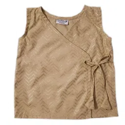 SNOWFLAKES Kids Printed Jabla Top With Harem Pant image 5