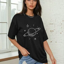 AAHWAN Women Printed Pockets T-shirt-image-23