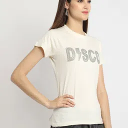 Tromko Women Typography Printed T-shirt image 5