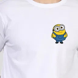 Greylongg Men Printed Applique T-shirt image 2