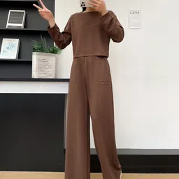 Lugo Round Neck T-Shirt With Palazzos Co-Ords image 2