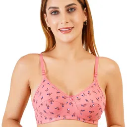 Vermilion Women Floral Printed Full Coverage Cotton Bra-picture-19