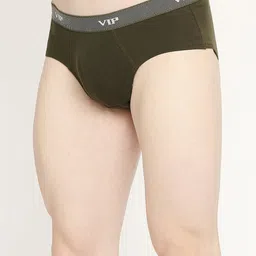 VIP Pack Of 2 Men Mid-Rise Basic Briefs VP-MI-BF-FRESH-1P-FM-NB-OL-80-PO2 image 2