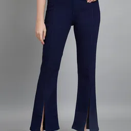 Moda Rapido Women Jean Bootcut High-Rise Stretchable Jeans-picture-33