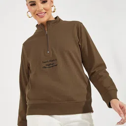 Styli Women Graphic Printed Sweatshirt-image-95