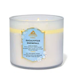Bath & Body Works Eucalyptus Snowfall Soy Wax Blend 3-Wick Candle - 411 g-picture-18
