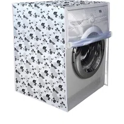 The Furnishing Tree Brown PVC Washing Machine Covers-picture-24