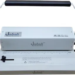 JABALI A4/FS/LGL size Spiral binding machine with margin adjuster Manual Ring Binder image 3