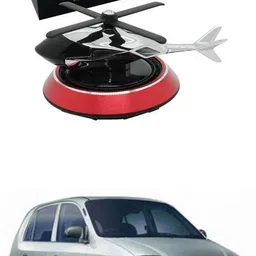 lovmoto Car Air Freshener Car Fragrance Diffuser Creative Solar Helicopter Perfume 866 Air Purifier image 1