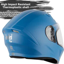 steelbird SBA-21 GT Full Face Helmet With Clear Visor Motorbike Helmet image 5
