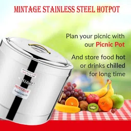 mintage Stainless Steel Utility Container - 25 L image 5