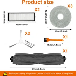 serplex Dreame L10 Prime Cleaning Kit Vacuum Maintenance Kit image 3