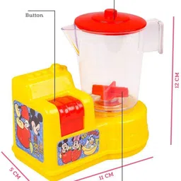 zokato Mixer Real Operating Plastic Kitchen Toy Mixer for Kids image 3
