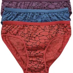 radheempire Pack of 3 Women Hipster Multicolor Panty-picture-10