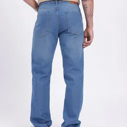 glitchez Men Slim Mid Rise Blue Jeans image 5