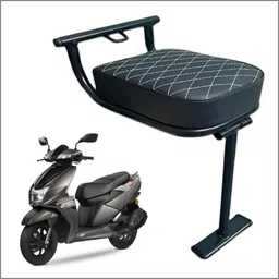 bkaccessories Ntorq Universal Baby Seat for Scooters/scooty Designed specifically Single Bike Seat Cover For TVS NTorq 125-picture-33