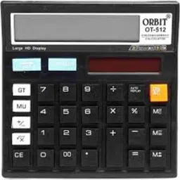 Check and Correct Orbit Calculator OT-512 Black Color BasicCalculator-image-15