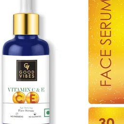 GOOD VIBES Vitamin C & Vitamin E Age Defying Face Serum (30 ml) 30ML-image-13
