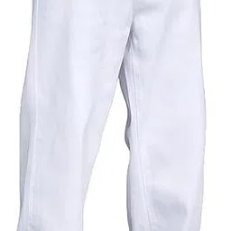 m q denim Men Loose Fit Mid Rise White Jeans-picture-27