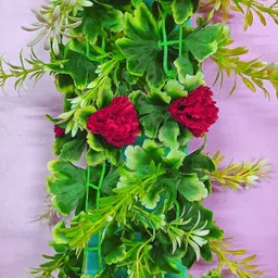 kingstyle impex Artificial Flowers Home Decoration Vine & Creepers Plant Wall Hanging Chain A589 Multicolor Rose Artificial Flower-picture-19