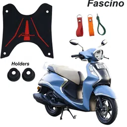 draxan Foot Mat Compatible for Yamaha Fascino Two Wheeler Mat Yamaha Fascino Two Wheeler Mat-picture-21