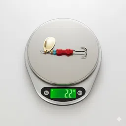 coral india Spinner Bait Brass Fishing Lure image 3