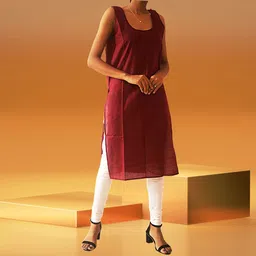 quds Women Maroon Camisole-picture-21