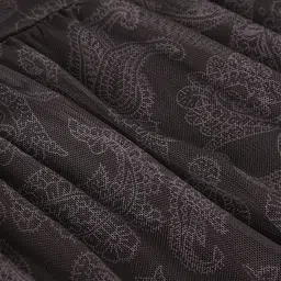 lulu & sky Women Solid Regular Brown Skirt image 5