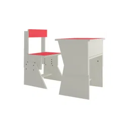 adona Utopia Extendable Toddler Study Desk and Chair Set in Strawberry Pink Colour image 5