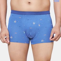 PLUMBURY Pack Of 2 Printed Trunks PLMB/SPANTY220DBLUE/DGRM-DARK BLUE/DARK GREY-picture-38