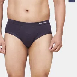 PLUMBURY Pack Of 2 Mid Rise Basic Briefs PLMPANTY433BROWN/GRS-picture-11
