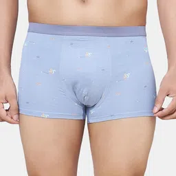 PLUMBURY Pack Of 3 Cotton Boy Trunks PLMB/SPANTY220AGR/DGR/DBLUEM image 5