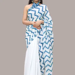 BUTA BUTI Pure Cotton Half and Half Saree-picture-19