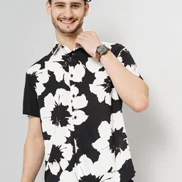 Celio Classic Floral Printed Casual Shirt-image-47