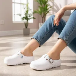 Carlton London Women Comfort Clog with Statement Buckle-image-76