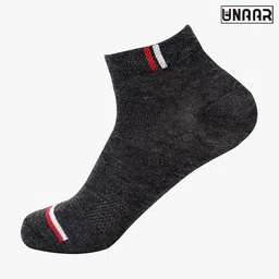 unaar Premium Men's Crew Socks – Ultimate Comfort & Durability for Everyday Wear, Soft Cotton Blend, Cushioned Support, Breathable, Pack of 5 (Multicolor) image 3