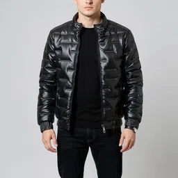 Mast & Harbour Men Hooded Solid Padded Jacket-picture-33