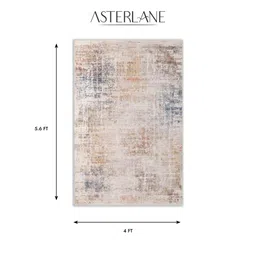 ASTERLANE Beige Abstract Carpet image 5