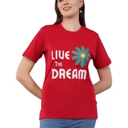 AgAtelier Women Typography Printed T-shirt-picture-38