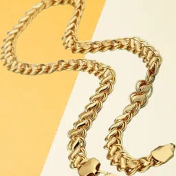 LOBYA Men Gold-Plated Statement Link Chains Chain-picture-40