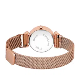 Miss Perfect Unisex Printed Dial & Bracelet Style Straps Analogue Watch LJ466 image 4