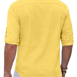 Fifth U Men Yellow Kurta image 2