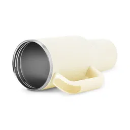 AGIS Beige & White Single Stainless Steel Other Water Bottle image 4