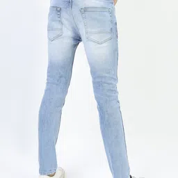HIGHLANDER Men Skinny Fit Highly Distressed Heavy Fade Stretchable Jeans image 4