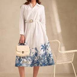 Outzidr Print Midi Dress-picture-24