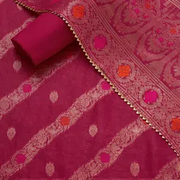 Soch Embroidered Unstitched Dress Material image 3