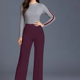SWADESI STUFF Women Relaxed Easy Wash Cargos Trousers-picture-7