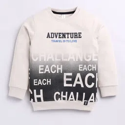 Ginie Boys Typography Printed Round Neck Cotton Sweatshirt-picture-52