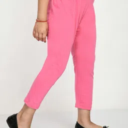 BAESD Pack Of 4 Girls Solid Capris image 2