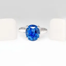 RAVIOUR LIFESTYLE Gold-Plated & Blue Brass Pearls Finger Ring-image-59